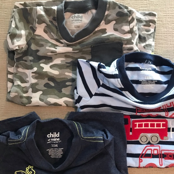 Child Of Mine By Carter's Baby Boy Summer Romper - Picture 8 of 8